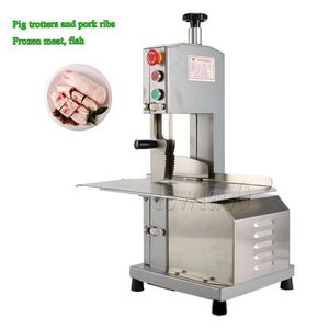 Machine automatique de découpe d'os, sciage d'os commercial, côtes de porc, pieds de porc congelés, Machine de découpe