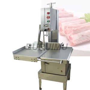 Machine de découpe d'os automatique Machine de découpe commerciale de sciage d'os Côtes de porc Pieds de porc congelés Machine de découpe de steak d'os