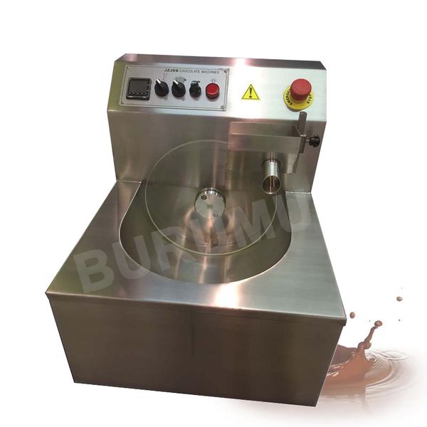 Machine de tempérage de chocolat automatique 8 kg fondeur de chocolat électrique