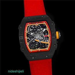 Relojes de cronógrafo automático RM Wallwatches de lujo Swiss Made Men's Watch Mechanical Mecanic Men's Watch RM 67-02 Complete Set Hand NUEVO) WRZA