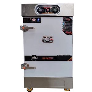 Gabinete eléctrico comercial automático para vaporizador de alimentos, vapor rápido, distribución uniforme, durabilidad duradera