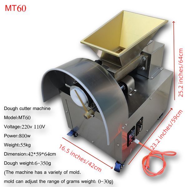 Machine de fabrication de boules de pâte rondes en forme de cône de pudding, diviseur de pâte continu automatique, pour pain, chignon, colle