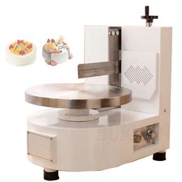 Machine de lissage de l'écran de décoration de crème automatique Crème de gâteau de pain à la machine à remplissage de revêtement électrique