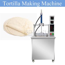 Máquina automática para hacer tortitas rotativas finas y crepé, máquina comercial para hacer tortillas Chapati Roti