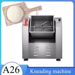 Mezclador de masa automático, mezclador de harina de acero inoxidable comercial de 220V, amasadora de masa de pan