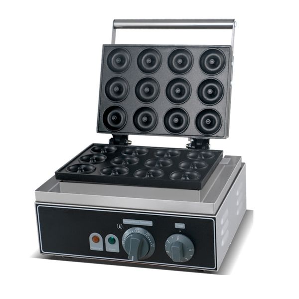 Donut automático para desayuno, máquina para hacer pan y tortas redondas, máquina ligera para alimentos, Carrielin, cuatro filas, 220V, uso doméstico, Donut eléctrico, calentamiento rápido, 1550W