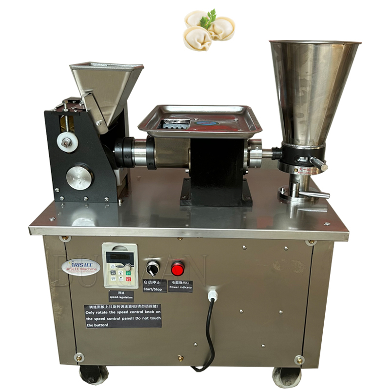 Automatisk dumplingsmaskin kommersiell Samosa Pelmeni Ravioli Spring Roll Stor stor Empanada Making Machine