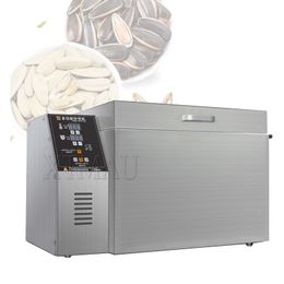 Máquina eléctrica automática para asar castañas, tostadora de café, máquina para hornear cacahuetes de acero inoxidable, panadero de soja