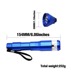 Grinder de hierbas eléctricas automáticas Otros accesorios para fumar Pen USB Cargando Mutilers de metal triturador de tabaco Pepper Mills Cigarrillos 1385357