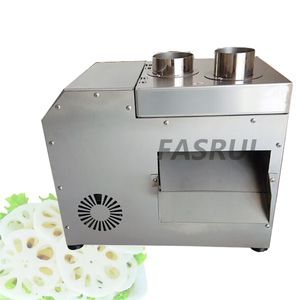 Máquina cortadora direccional de plataforma eléctrica automática, cortadora de frutas y verduras, cortadora de zanahorias y brotes de patata