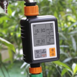 Equipo de pantalla LCD electrónico automático Controlador de rociadores Temporizador de jardín al aire libre Dispositivo de riego automático Sistema de riego Herramienta de patio