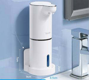 Distributeur automatique de savon en mousse capteur sans contact USB chargeant le matériel ABS 300ML pour USPS