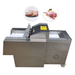 Automatisch bevroren runderkubus Dicer Chicken Meat Dicing Machine pluimvee vlees snijmachine vis in blokjes
