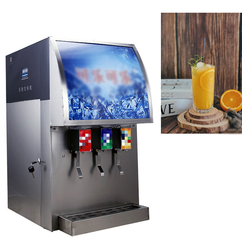  Ticari kullanım için konsantre içecek makineli otomatik sıcak ve soğuk çay kahvesi ve meyve suyu dağıtıcı