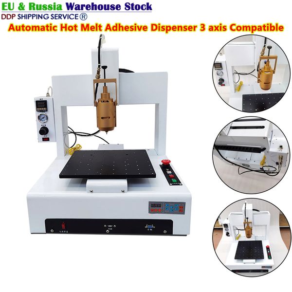 Dispensateur de colle adhésif à fusion à chaud à 3 axes Ly-331H Circle rond Liquid Dispensing Machine Ly-380 pour le cadre du téléphone 220/110V