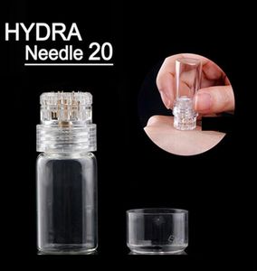 Aiguille Hydra automatique, 20 bouteilles, Micro canal Aqua, mésothérapie, aiguille dorée, système tactile fin, tampon derma FDA2423470