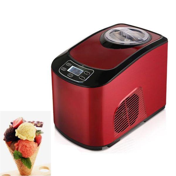 Machine à crème glacée automatique, maison, douce et dure, capacité de 1, 5l, 140W, contrôle Intelligent, crème glacée italienne 240N