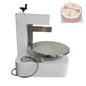 Automatische keukengereedschap Ronde 4-12 inch cake ijs coating machine verjaardagstaarten brood boter smeren spreidingsmachines bakapparatuur bakapparatuur