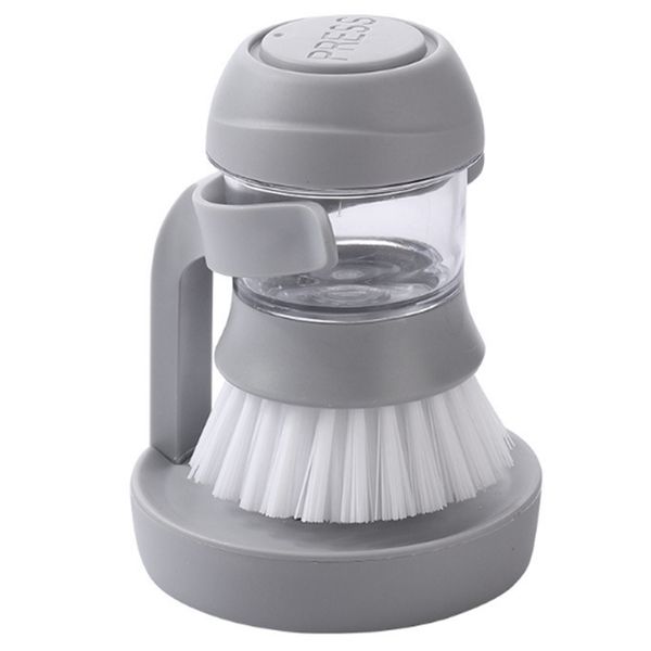 Cepillo automático de limpieza de líquidos Lavado de plato de tazón con tazón con tanque detergente Cocina de accesorios de limpieza Herramienta