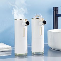 Distributeur automatique de savon liquide, Agent moussant, Portable, Rechargeable par USB, pour salle de bain et cuisine, 240313