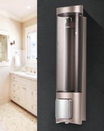 Automatische vloeistofzeep Dispenser wandmontage lotion schuim shampoo douchegel opslagfles 200 ml voor keuken badkamer wasruimte241x4058132