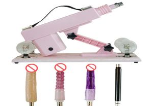 Ensemble automatique de mitrailleuse sexuelle pour hommes et femmes, Machine d'amour avec grand gode pour la Masturbation, jouets sexuels 9175190