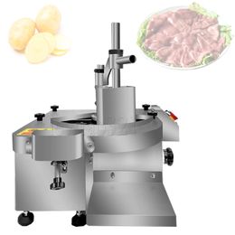 Automatische vleesschaapsnijmachine Vers rundvlees Jerky Slicer Vlok Varkensvlees Kipfilet Slice Maker