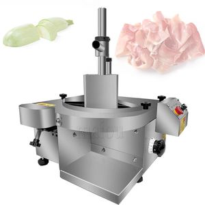 Automatische vleesschaapsnijmachine Vers rundvlees Jerky Slicer Vlok Varkensvlees Kipfilet Slice Making Maker