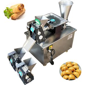 Máquina automática de pasteles de carne Máquina de carne de res jamaicana haciendo máquina de acero inoxidable empanada samosa maquinar máquina