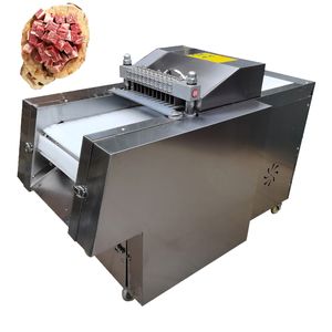 Automatische vleessnijmachine Kip- en eendenbotsnijmachine Kantine Vis Ganzenribben Varkenspoten Bevroren vlees Dicing Snijmachine
