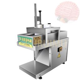 Automatische vleessnijmachine Elektrische bevroren vleessnijder Schapenbroodje Rundvleessnijder Lamsbroodjes Snijmachine