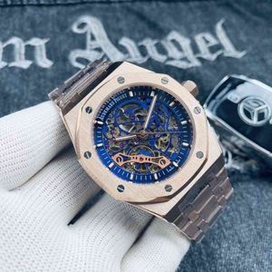Automatische mechanische heren Watch/Fashion Trend Watch/316 Steel Band Watch/Hollow Design Watch