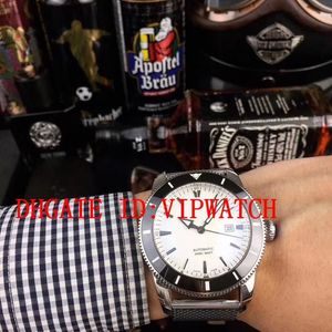 automatisch mechanisch herenhorloge volledig roestvrij staal comfort mesh riem 5 ATM waterdichte lichtgevende wijzer Montre de luxe336O