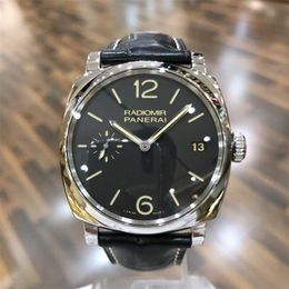 Automatisch mechanisch uurwerk Paneraiss Panerai Luminor Horloges 47 mm seriehorloge Heren Handmatig mechanisch Pam00514 Waterdicht roestvrij staal Hoge kwaliteit Movem