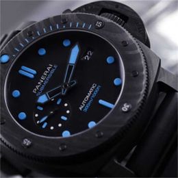 Mouvement mécanique automatique Paneraisiss Panerai Luminor regarde la série furtive submersible PAM01616 Réserve de puissance mécanique automatique 72 heures à un seul mètre WNA