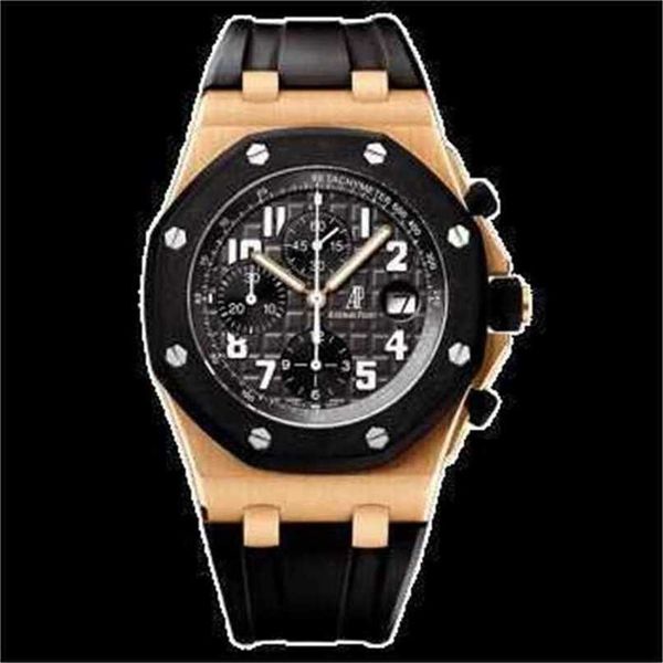 Movimiento mecánico automático Muñeca de pulsera Audema Pigu Mecánico Mechón Swiss Watch Royal Oak Mens Mechanical Mujer Mundial Epic Offshore Series 18K RO