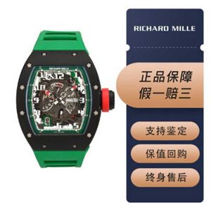 Automatische mechanische Richarmill-horloges Sporthorloges Luxe horloge tonvormig RM030 Zwart keramiek Limited Edition Herenmode Vrije tijd Zakelijk Sp WNBOA