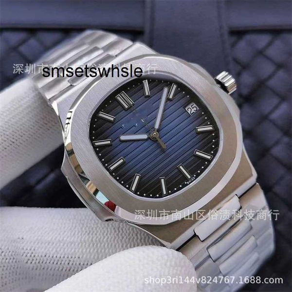 Relojes mecánicos automáticos de calidad para hombre, pulsera de fábrica, Top 5711, con diamantes, luminosos, de alta calidad, el mejor regalo