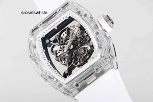 Montres mécaniques automatiques montre suisse homme blanc Rm055 Superclone automatique Superclone mécanique montre-bracelet en céramique