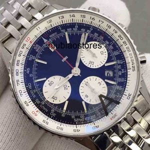 Automatische herenhorloges Mechanisch voor Men Aviation Chronograph 43mm 316 roestvrijstalen riem replica waterdichte polshorloges ontwerper