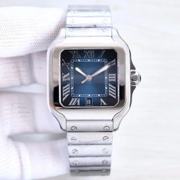Automatische herenhorloges mm Mechanisch horloge L stalen horlogeband Hoogwaardige kwaliteit leven Waterdichte luxe blauwe polshorlogeband als u luxe bent