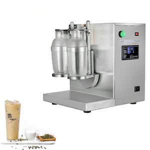 Machine à thé à lait automatique Machine en acier inoxydable Double tête au lait tasse de thé à thé 220V