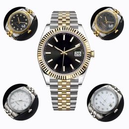 Movimiento automático 36/41MM Relojes mecánicos para hombre Acero inoxidable súper luminoso 28/31MM cuarzo Reloj para mujer Parejas Estilo Vestido clásico Relojes de pulsera montre