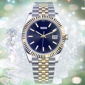 Movimiento automático para hombre Reloj de 3 punteros 41 mm Batería de cuarzo Vida útil del reloj Cristal resistente al agua Superficie del espejo Lumious President Relojes de pulsera Montre de Luxe