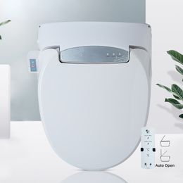 Automatische Open Smart Toilet Seat Cover Elektrische Smart Bidet Toiletbril WC Auto Open Heat Cover F7Seat