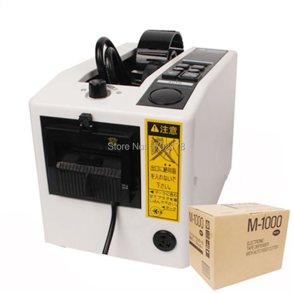 Dispensateur de ruban d'emballage automatique M-1000 Ruban Adhesive Cutter Machine 220V110V Équipement de bureau 240426