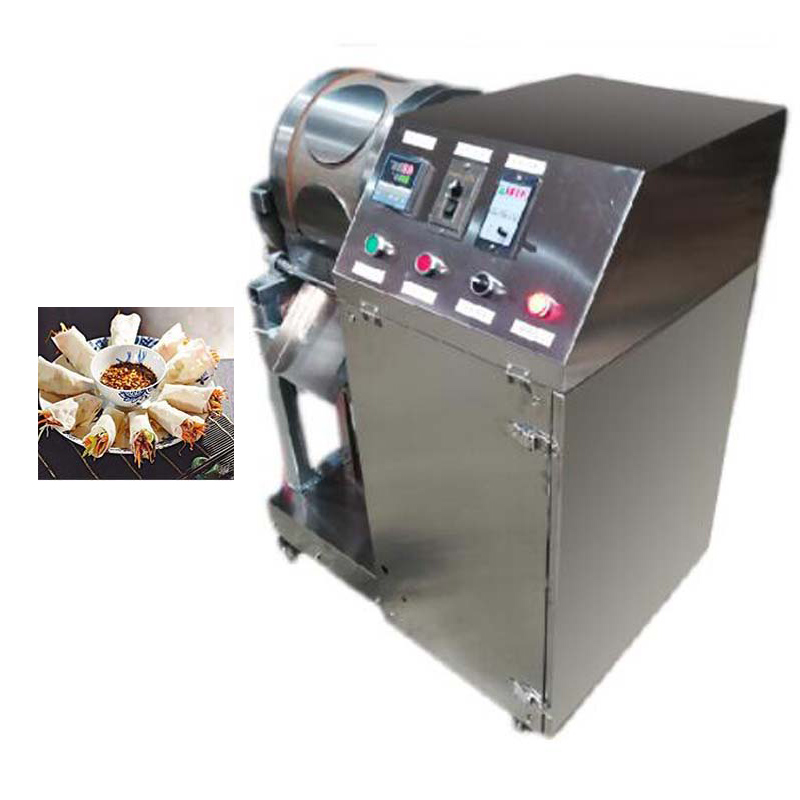 Automatische Pfannkuchen-Injera-Scones-Herstellungsmaschine, Frühlingsrollen-Haut-Gebratene-Enten-Kuchen-Haut-Pfannkuchen-Maschine