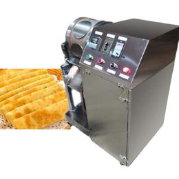 Máquina automática para hacer rollos de primavera para panqueques, máquina para hacer piel de rollos de huevo, máquina para hacer láminas de rollos de primavera para pastelería