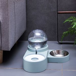 Bol automatique pour animal de compagnie vaisselle chat chien Pot bol s nourriture pour moyens petits distributeurs fontaine Y200917307i