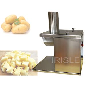 Broyeur automatique de pommes de terre et de carottes, Machine commerciale de découpe de cubes d'oignons et de légumes et de fruits